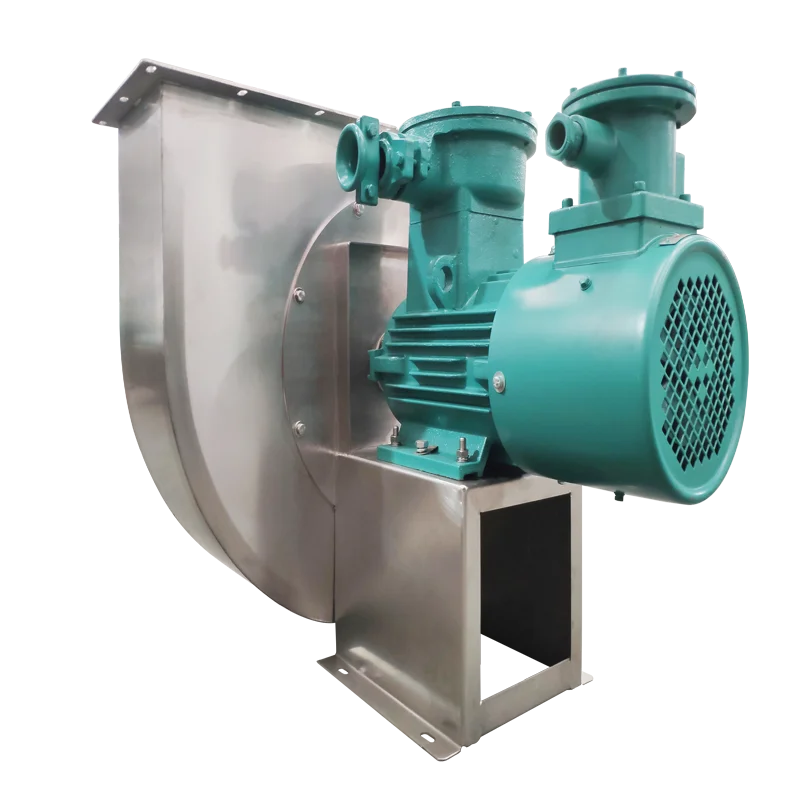 Industrial 9-19 Centrifugal Exhaust Fan Large Factory Machinery FREE Standing 220V Ventilator Carbon Steel High Pressure 4kw