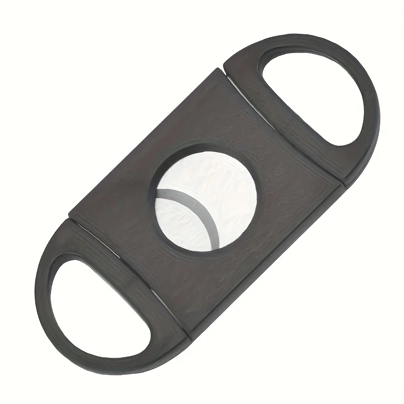 1pc Portable Stainless Steel Cigar Cutter, Mini Travel Scissors For Daily