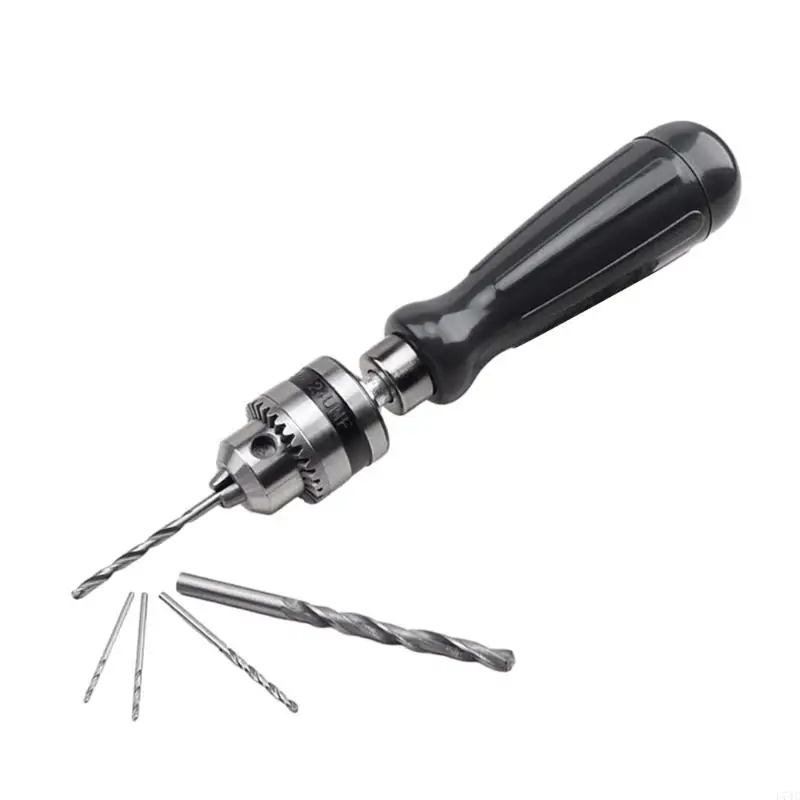 L74C Mini Hand Drill Spirals Hand Manual Push Chuck 1.5 2.0 5.0mm Twist