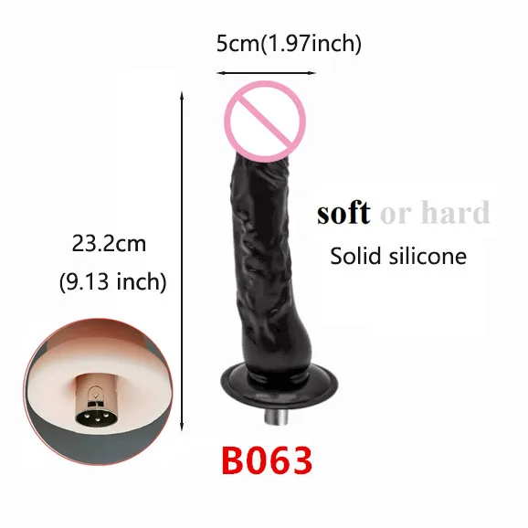 Realistic Silicone Dildos with 3XLR Connector for Sex Machine Attachment Sex Toys juguetes sexuales