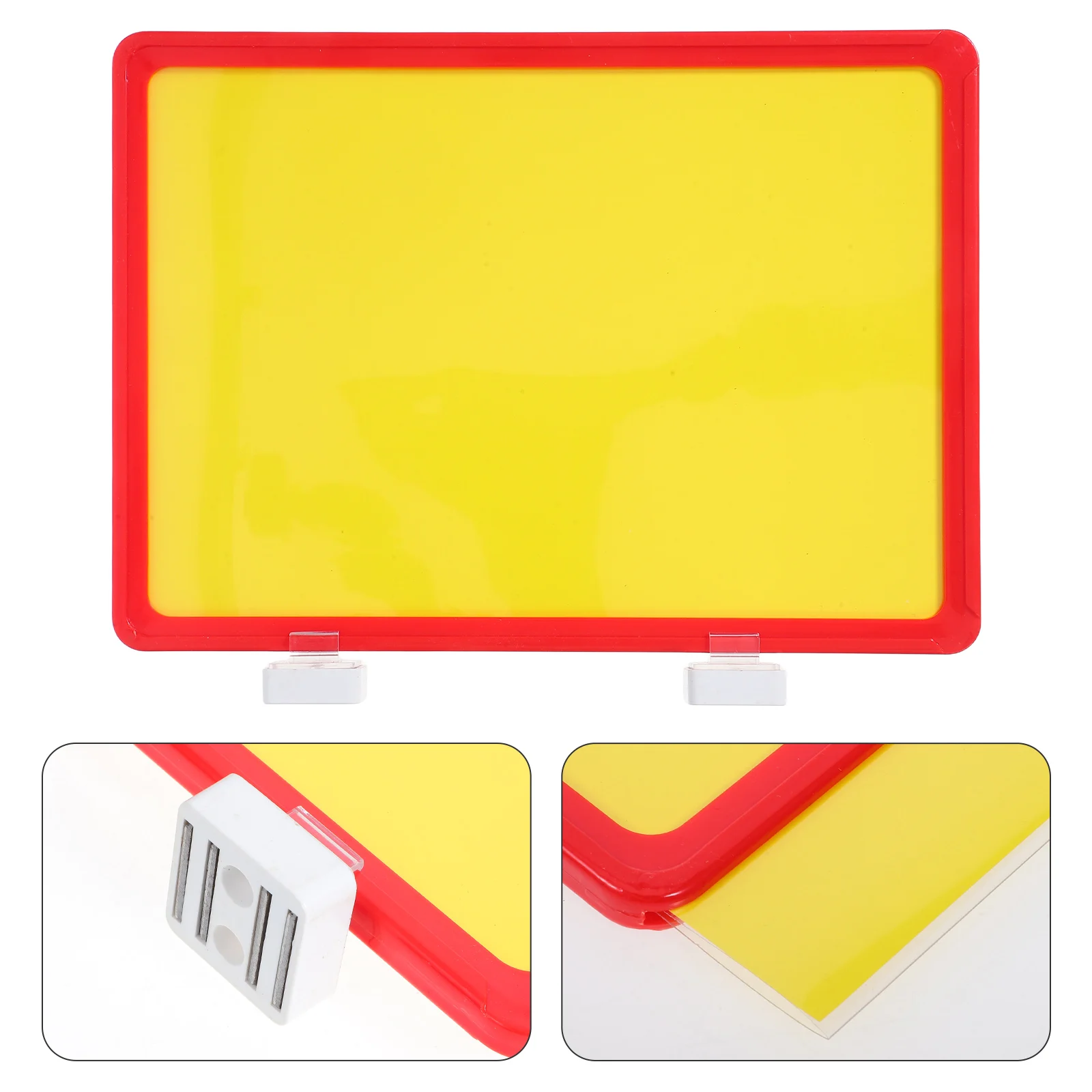 

Magnetic Shelf Label Holders For Warehouse Shelves Identification Material Indicators Wear-Resistant Multi-Use Sign Dry