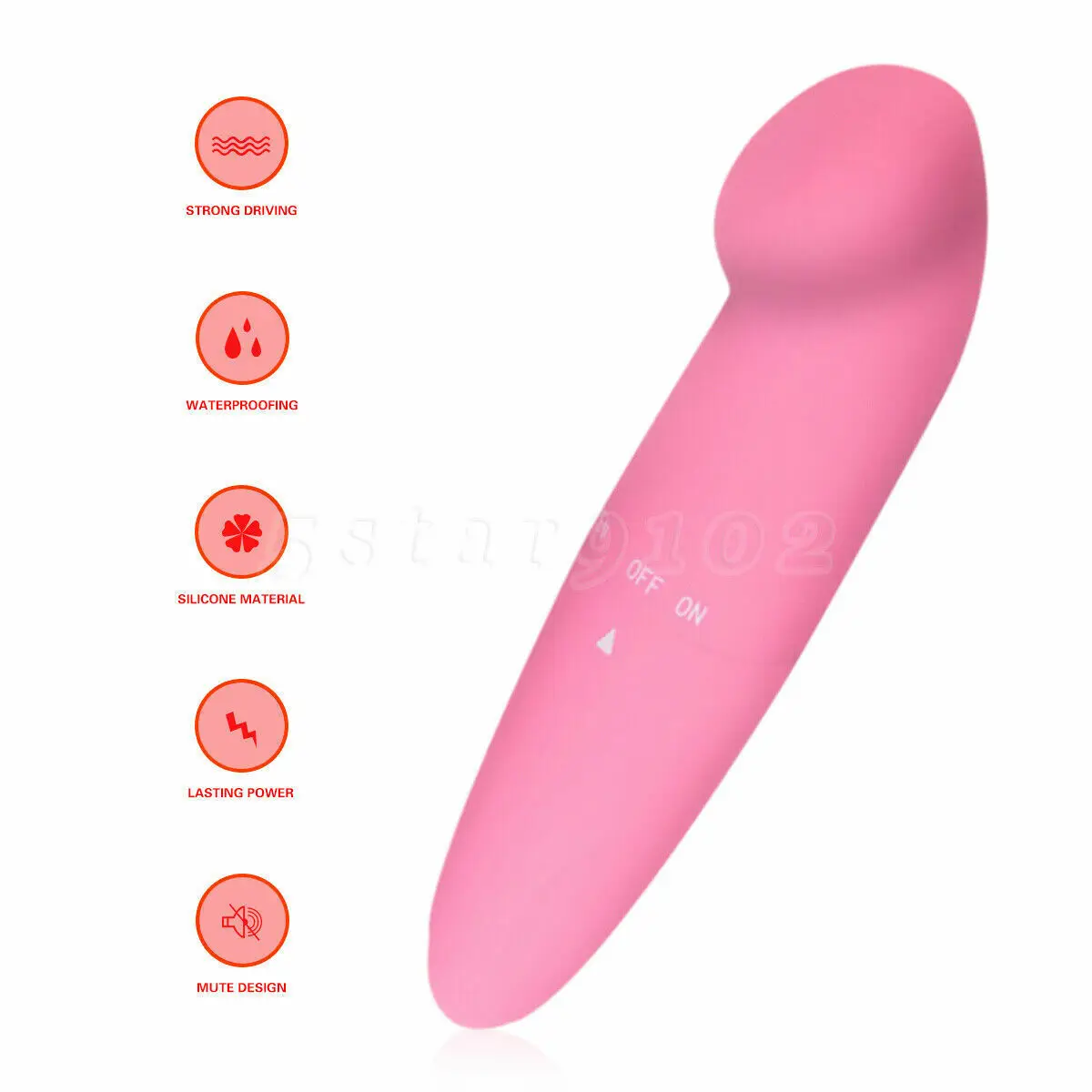 Waterproof Bullet Vibrator Clit G-Spot Dildo Massager Orgasm Strong Vibrator Games Products Nipple Clitoris Stimulater Sex Toys