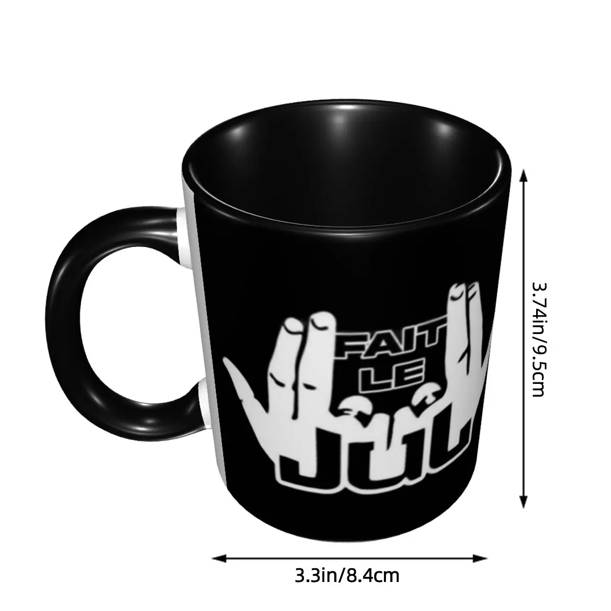 Custom Rapper Music Jul Mugs DIY Ceramic Milk Tea Coffee Cup