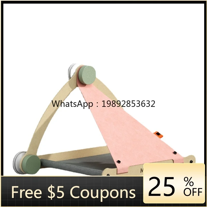 

ZZ Wyj Cat Hammock Sucker Hanging Nest Glass Window Sill Wall Hanging Cat Nest