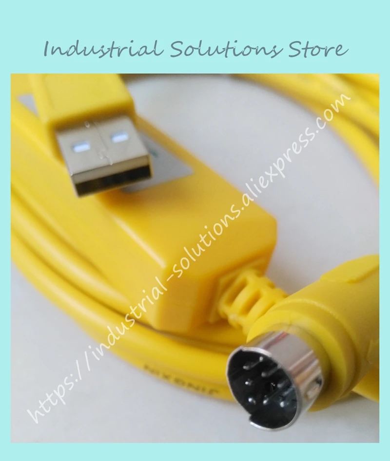 Plcプログラミングダウンロードca,USB-DVP USB-ACAB230,new
