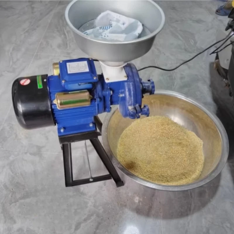 Household stainless steel corn grinder dry and wet electric grain grinder