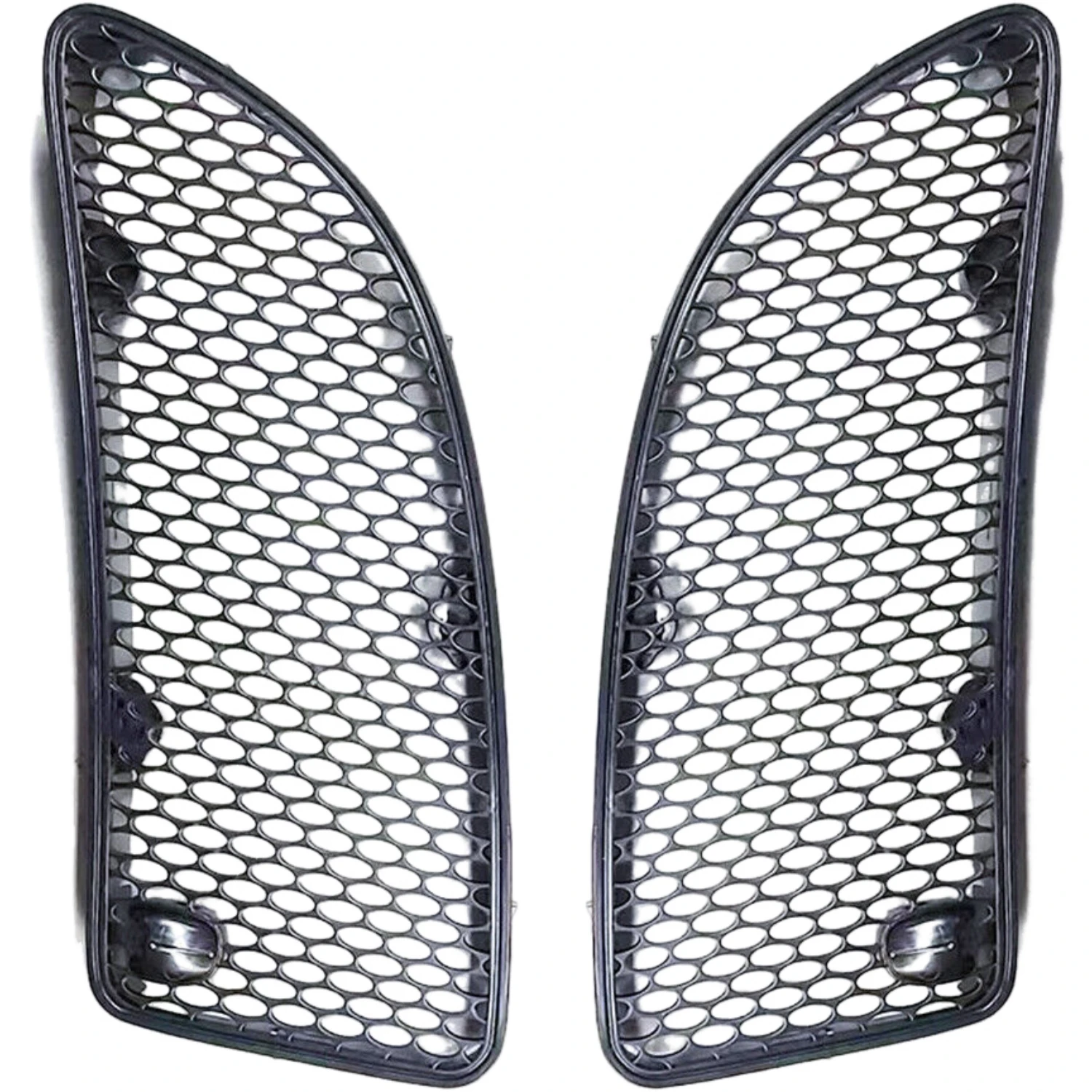 1 Pair/2pcs Car Front Hood Grille 1718800385 1718800485 For Mercedes R171 SLK280 SLK300 SLK350 2005-2011 Exterior Door Panels