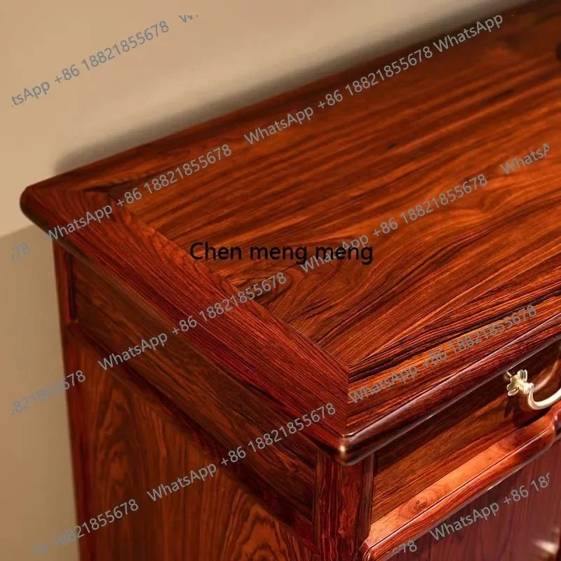 Meal side solid wood, porch, side cabinet old elm corner cabinet storage, living room decorative cabinet
