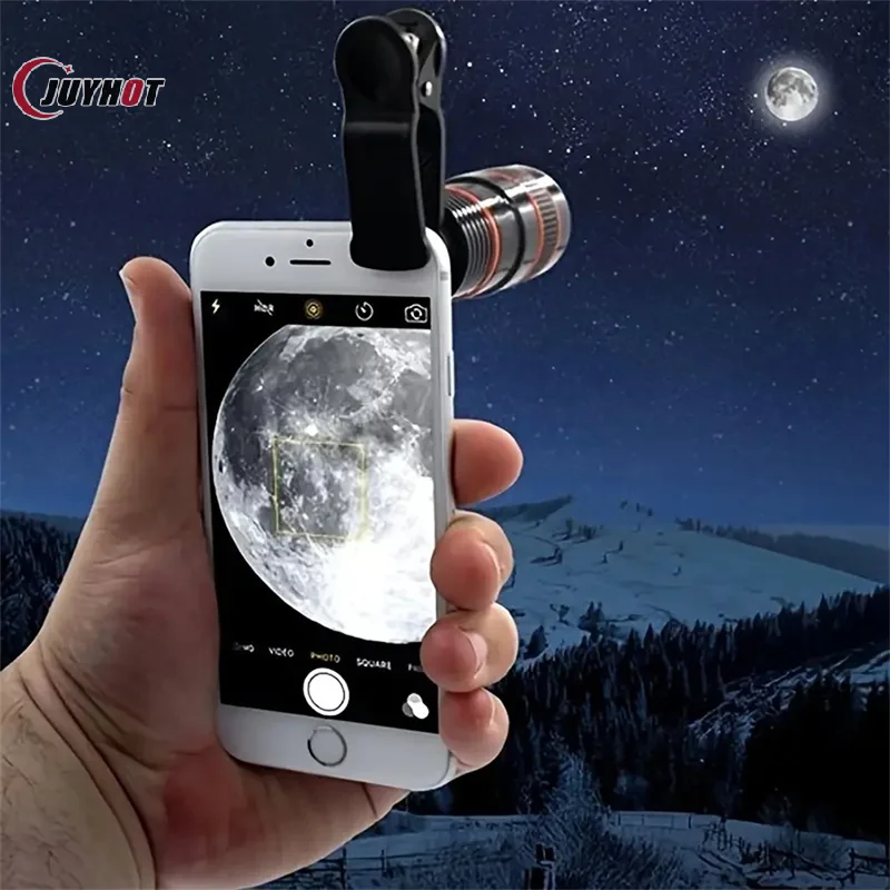 8X Long Focus Mobile Phone Len - Lens Camera Clip recension och pris