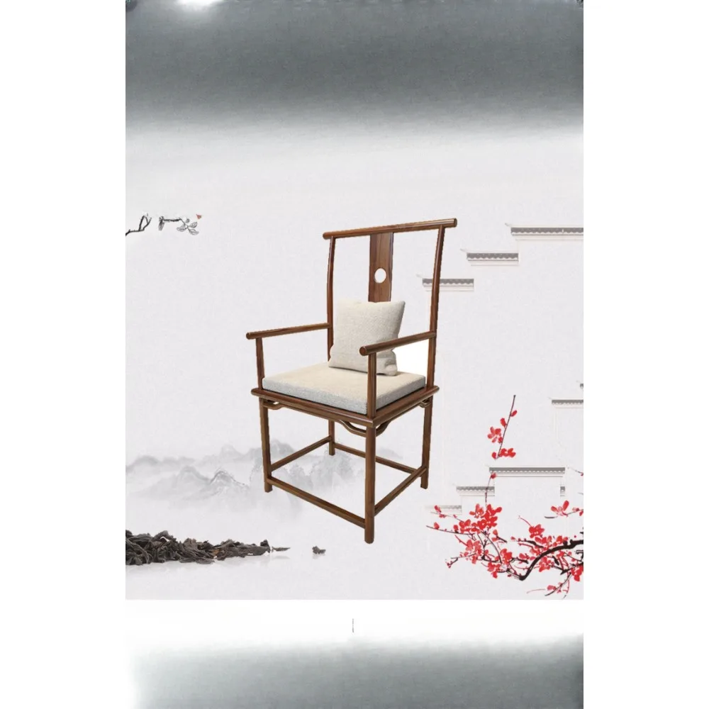 

Chinese style teacher chair, surround chair, antique style princess seat, Chinese style tea brewing chair