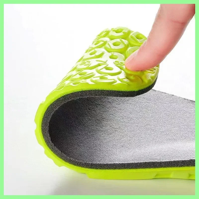 Comfortable Sport Insoles for Men And Women Elastic Shock Absorption Memory Foam Running Shoe Insole for Baskets Shoe Sole image 6