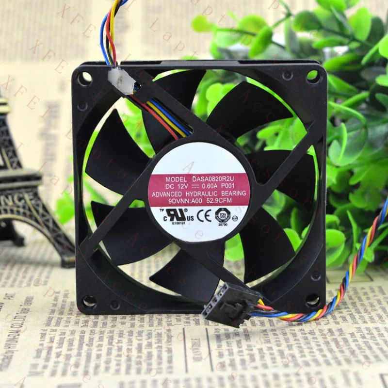 D  1PC DASA0820R2U FOR AVC Cooling Fan 12V FOR Dell Optiplex 3040 5040 7040 Desktop SFF New