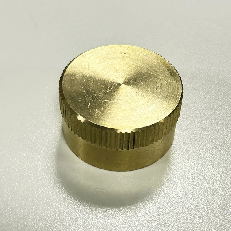 2026 Hot Sale Brass Refill Cap 1 LB Propane Bottle Gas Tank Cylinder Sealed Cap Protect Cap For Outdoor Stove