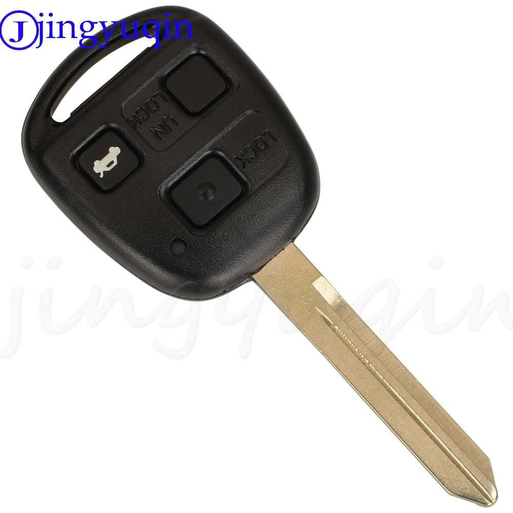 jingyuqin Smart Remote Control Car Key 433MHZ 4C Chip For Toyota Yaris Avensis Corolla Carina ETC P/N: 89071-05010 Fob TOY47