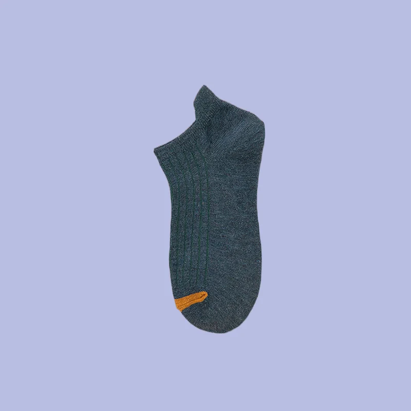 5/10 Paar dünne flache, tief geschnittene Baumwoll socken Herren Sommer atmungsaktive lässige schweiß absorbierende Socken kurze Herbst Sportboot socken