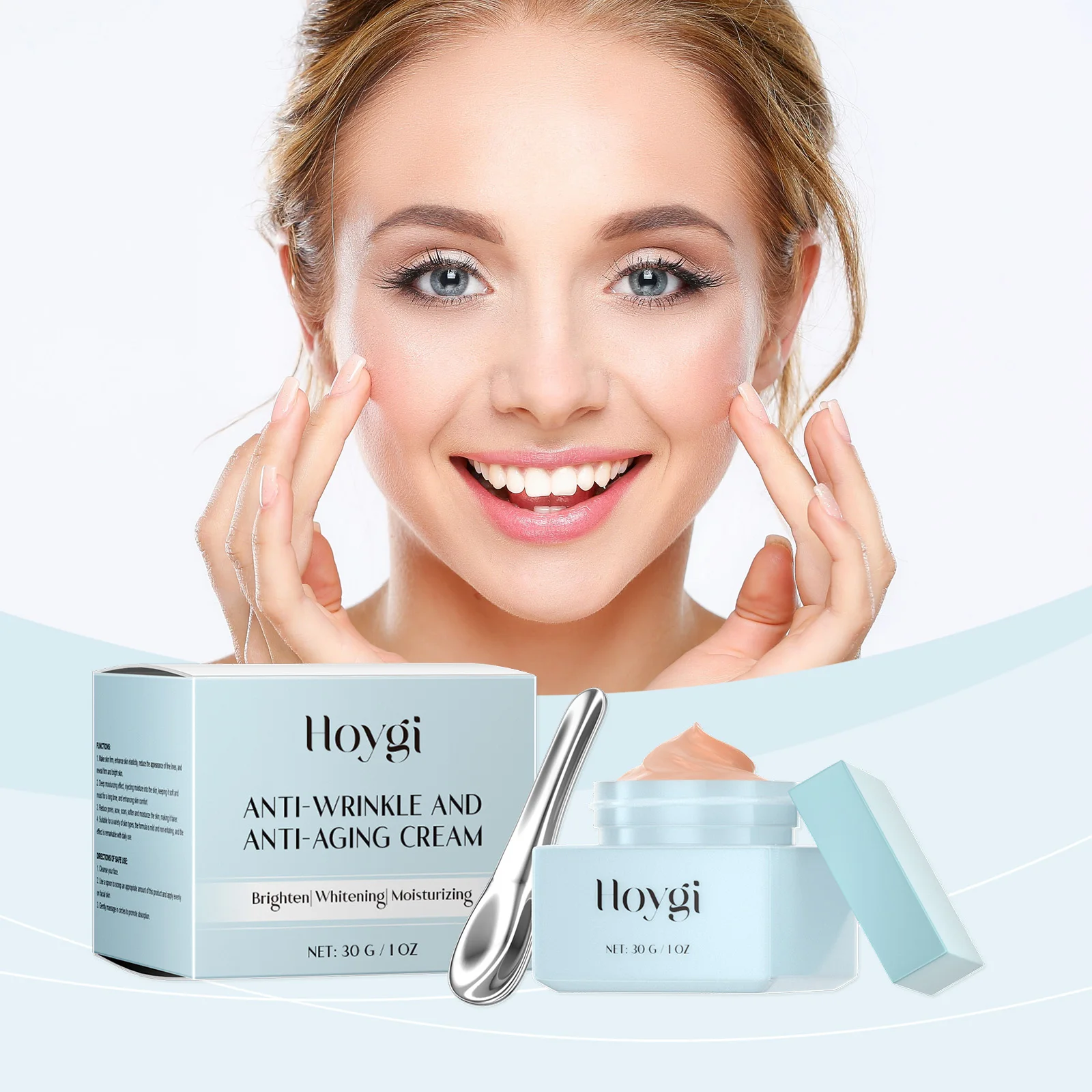 Anti-Wrinkle & Anti-Aging Cream – Brightening Moisturizer for Youthful Skin, 30g | Whitening & Hydrating Facial