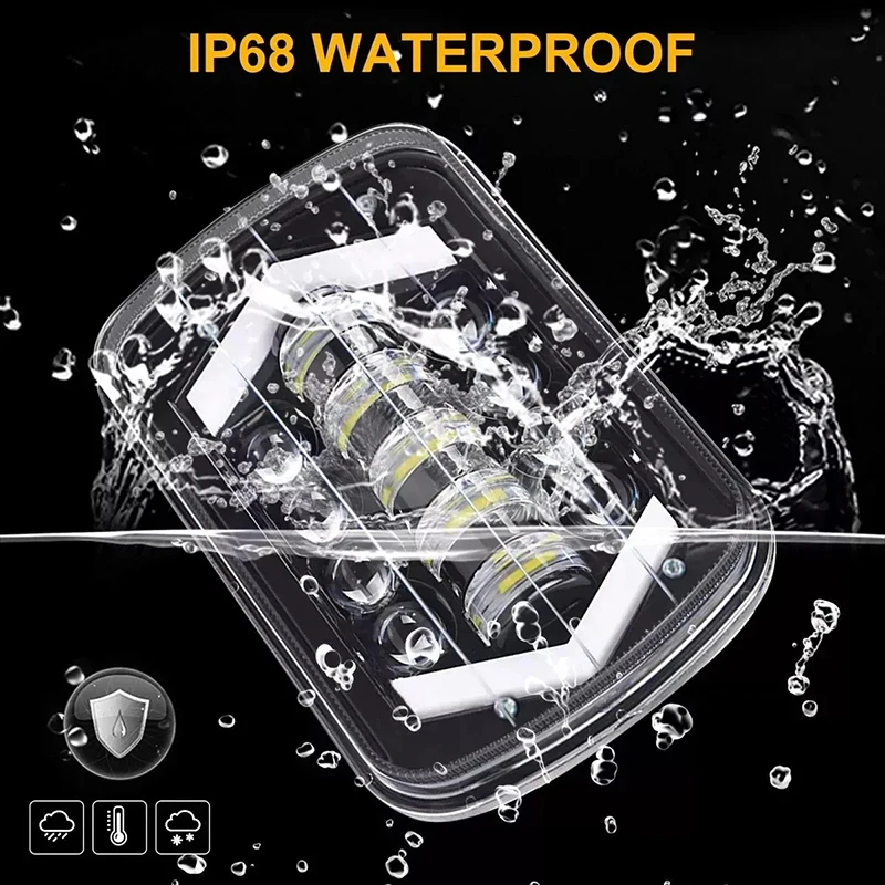 

7 Inch Off-road Vehicle Headlight Off Road Lights Work Lights High Bright Automobile Led Headlights Arrows Modified Spotlights