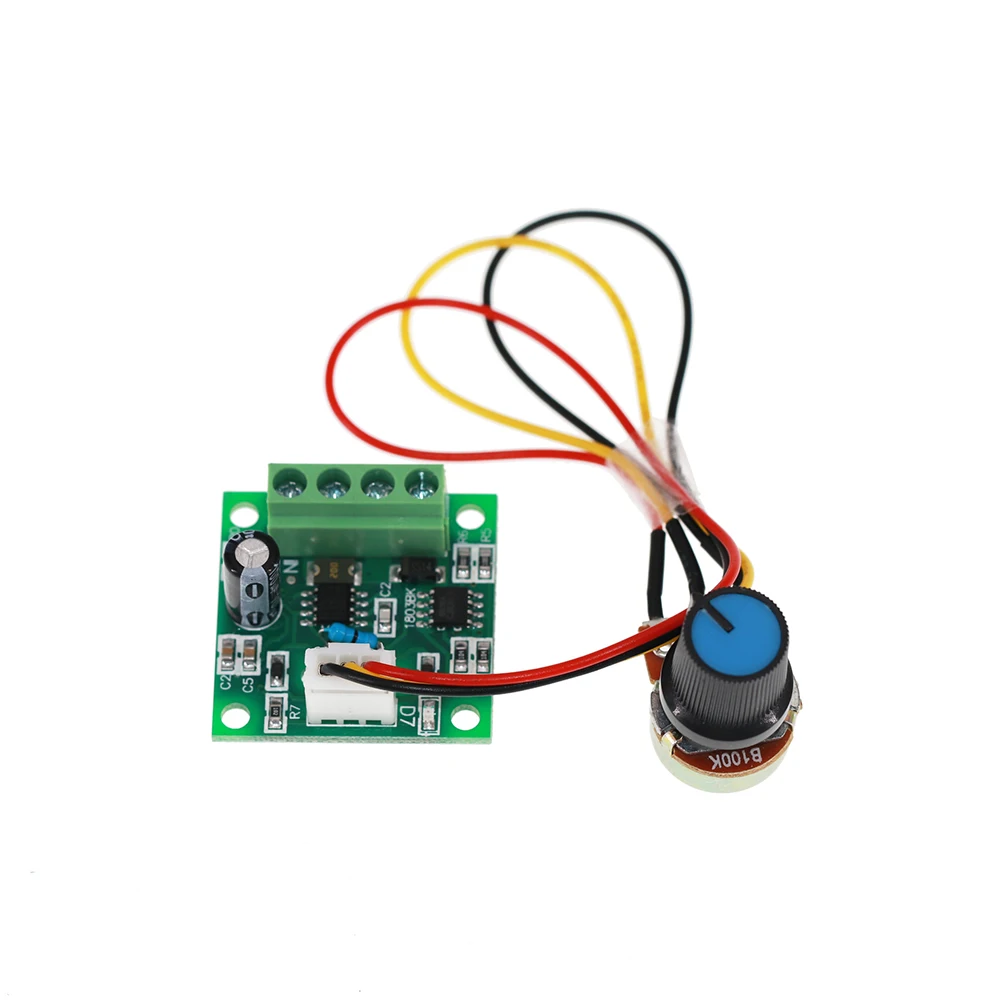 1pc DC Motor Speed Controller DC 1.8-15V 2A Speed ​​Regulating Module PWM Ultra-Low Voltage DC Motor Speed Controller