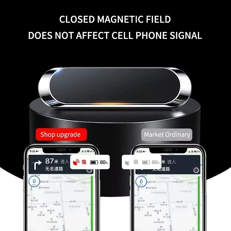 Titulares do telefone do carro magnético, ímã montagem, suporte do telefone celular móvel para iphone 15, 16, xiaomi, samsung, huawei, gps, acessórios do telefone do carro