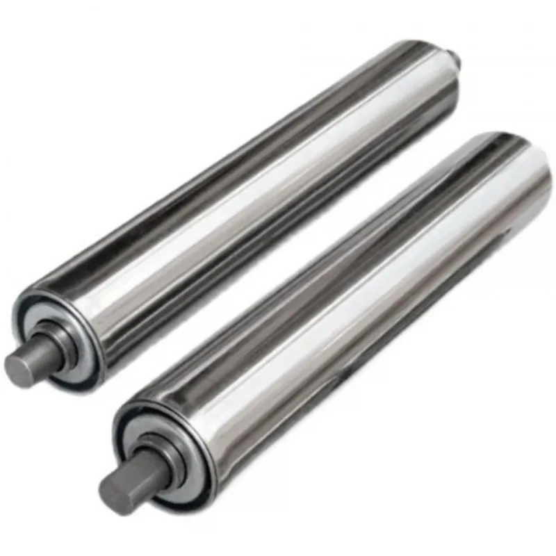 Stainless Steel Unpowered Roller Galvanized Roller 25/38/50 Diameter Conveyor Belt Roller