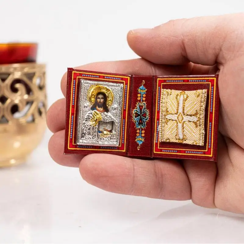 Gospel Amulet Decoration Prayer Amulet Little Gospel With Jesus Christ Prayer Amulet For Baptisms Confirmations Or Any Religious