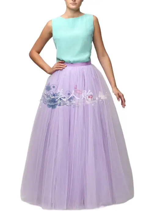 الربيع فتاة الكرة ثوب شبكة التنانير حجم كبير التنانير الدانتيل الطويلة حفلة موسيقية الكرة الرسمية مساء التنانير الجنية الزي faldas الجمالية #1