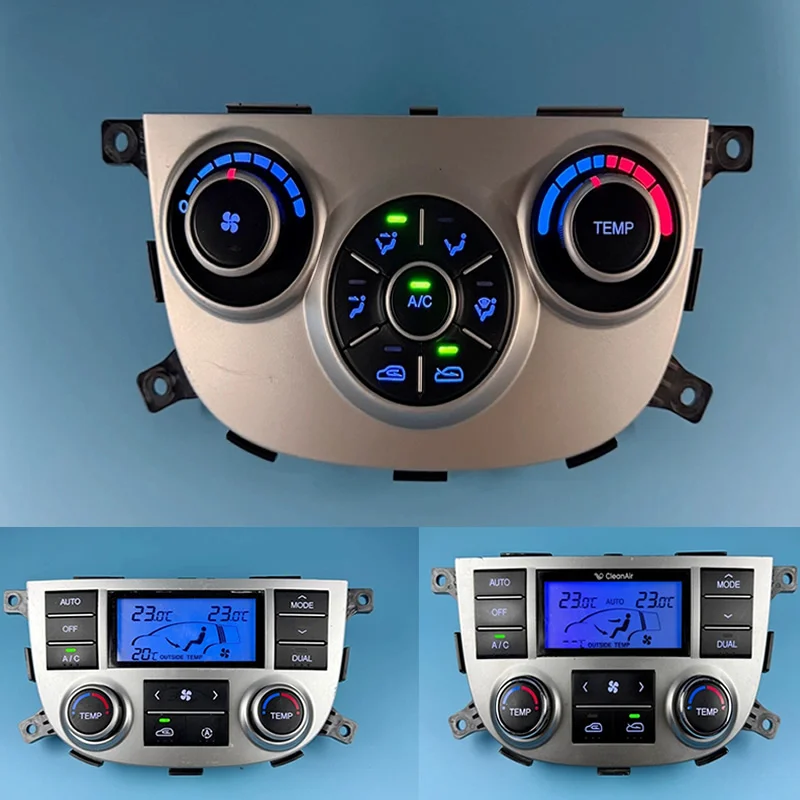 

Старый подходит для автомобиля Santa Fe, автоматический переключатель климат-контроля, ручной переключатель кондиционера и обогрева, модель 2012,