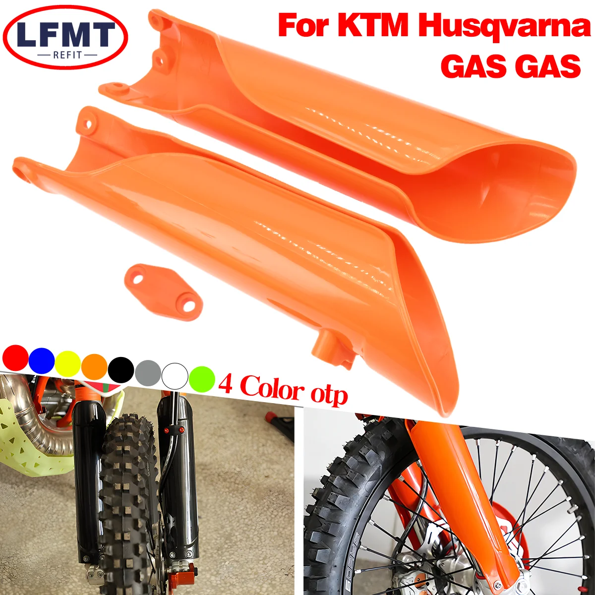 

Motorcycle Fork Protection Cover Shock Absorber Guard For KTM XC XCF XCW SX SXF EXC EXCF TPI 6 Days 125 150 250 300 350 450 500