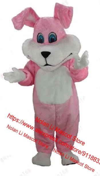 High Quality EVA Helmet Pink Rabbit Mascot Costume Cartoon Set Advertising Game Birthday Party Role-Playing Adult Holiday 169