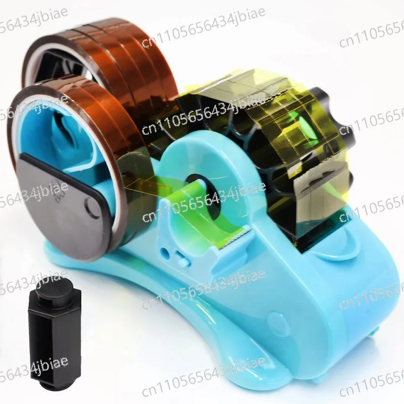 Semi-automatic tape dispenser with compartment slot Hot tape dispenser Sublimation multi-roll cutting Hot tape dispenser