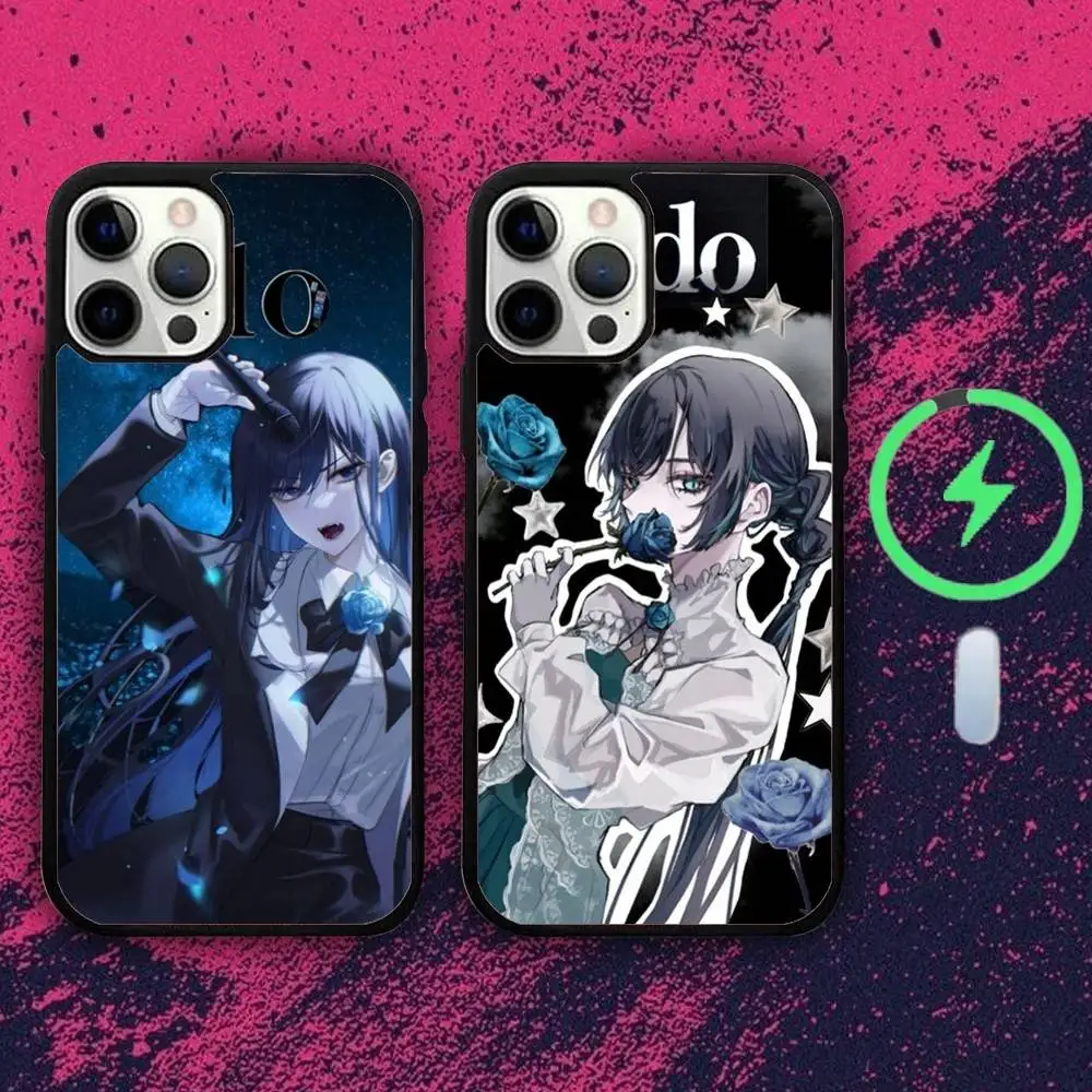 

A-Ado Singer Phone Case For iPhone 16e,16,15,14,13,12,11,Plus,Pro,Max,Mini Magsafe Magnetic Wireless Charging