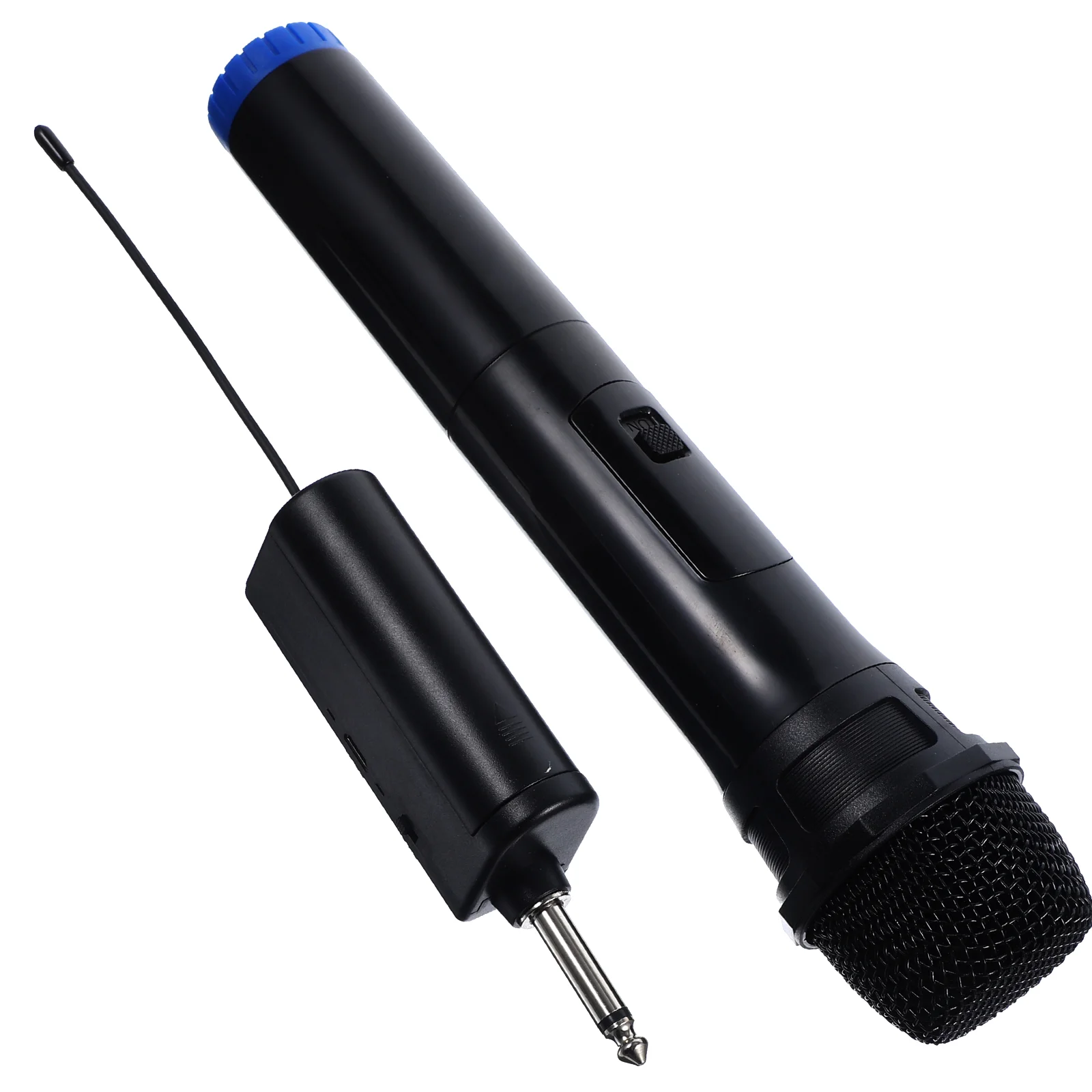 

Kid Microphone Cordless Handheld Singing Accessory Computer for KTV Adults Black Outdoor Portable Child