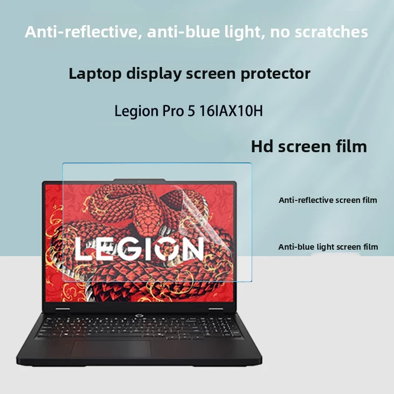 Para Lenovo Legion Pro 5 de 16 pulgadas 16IAX10H película de pantalla de ordenador portátil película protectora de pantalla de alta definición película de teclado
