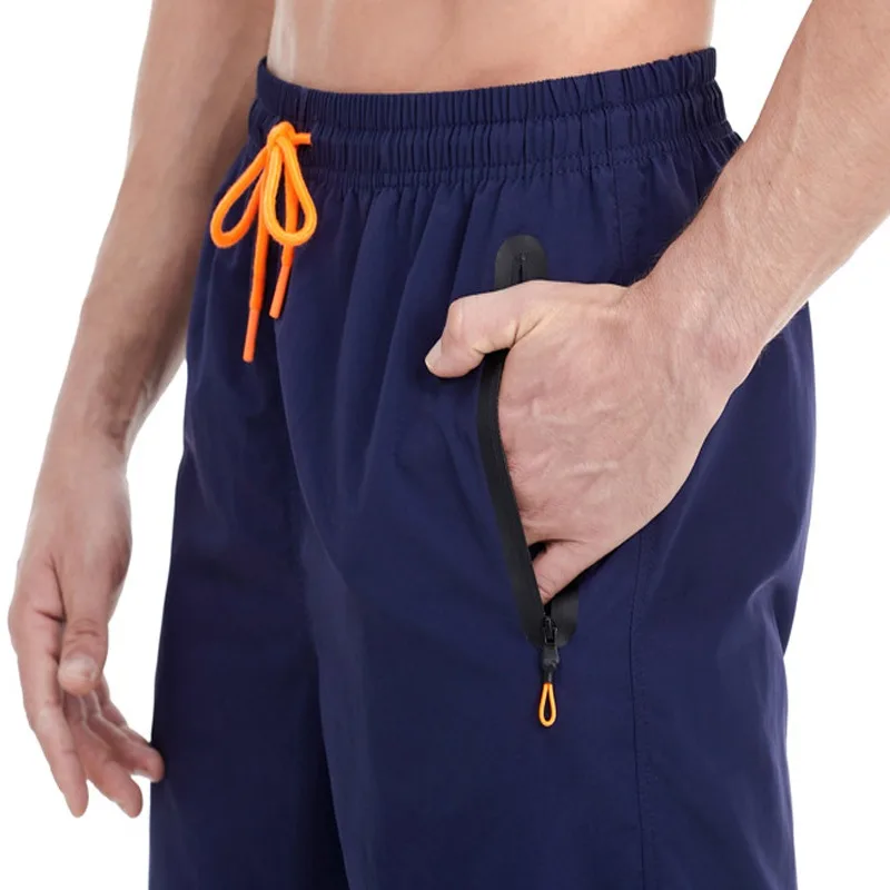 Été hommes course Gym Sport Shorts séchage rapide respirant plage pantalon court Fitness Jogging Cool vêtements de Sport décontractés Cargo pantalon