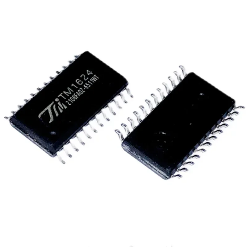 5 pieces of TM1722, TM1639, TM1624, TM1621D, TM1668 digital tube driver chips. Quality guaranteed. Brand new.