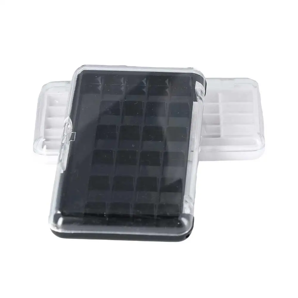 Contenedor de bálsamo labial DIY, soporte para polvo, plato vacío para sombra de ojos, paleta de maquillaje, herramienta cosmética, paleta rellenable