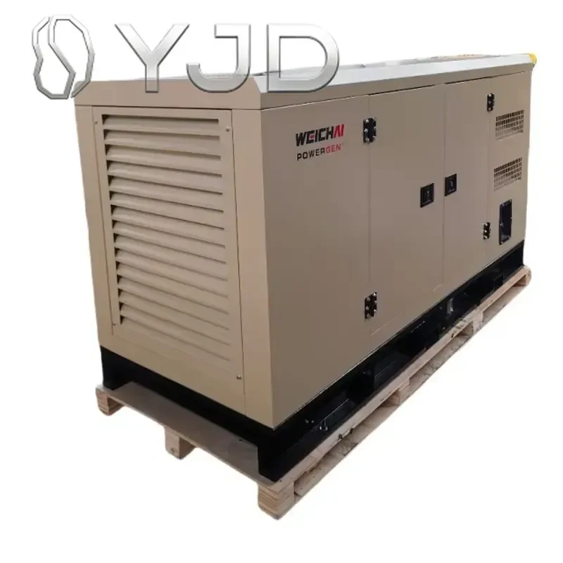 YJD Natural Gas Open Frame Silent Type 50/60 Hz Generator with ATS 100-1000kW & 100-1000kVA