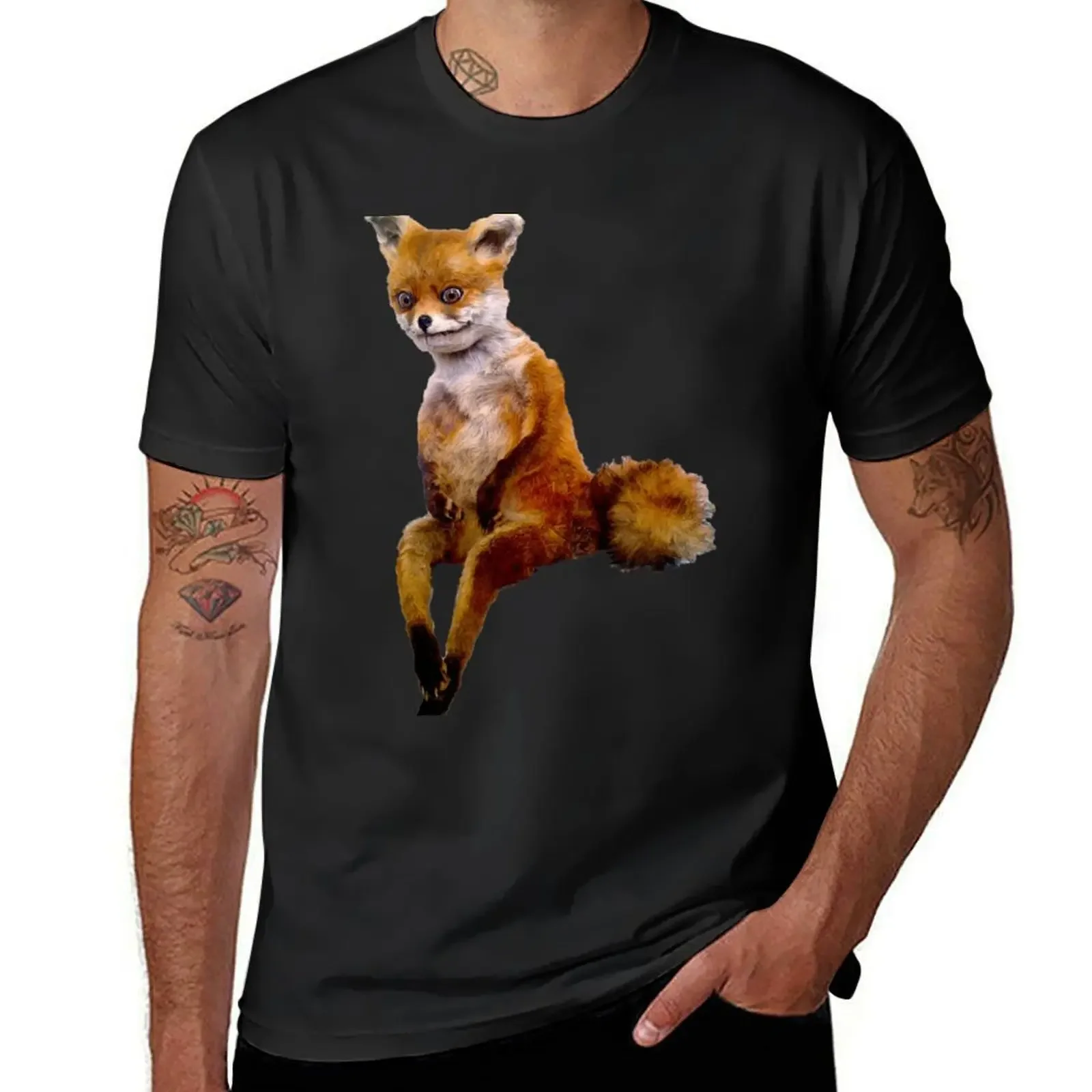 Stoned fox the Taxidermy Fox Meme| Perfect Gift T-Shirt vintage anime shirt designer shirts mens champion t shirts