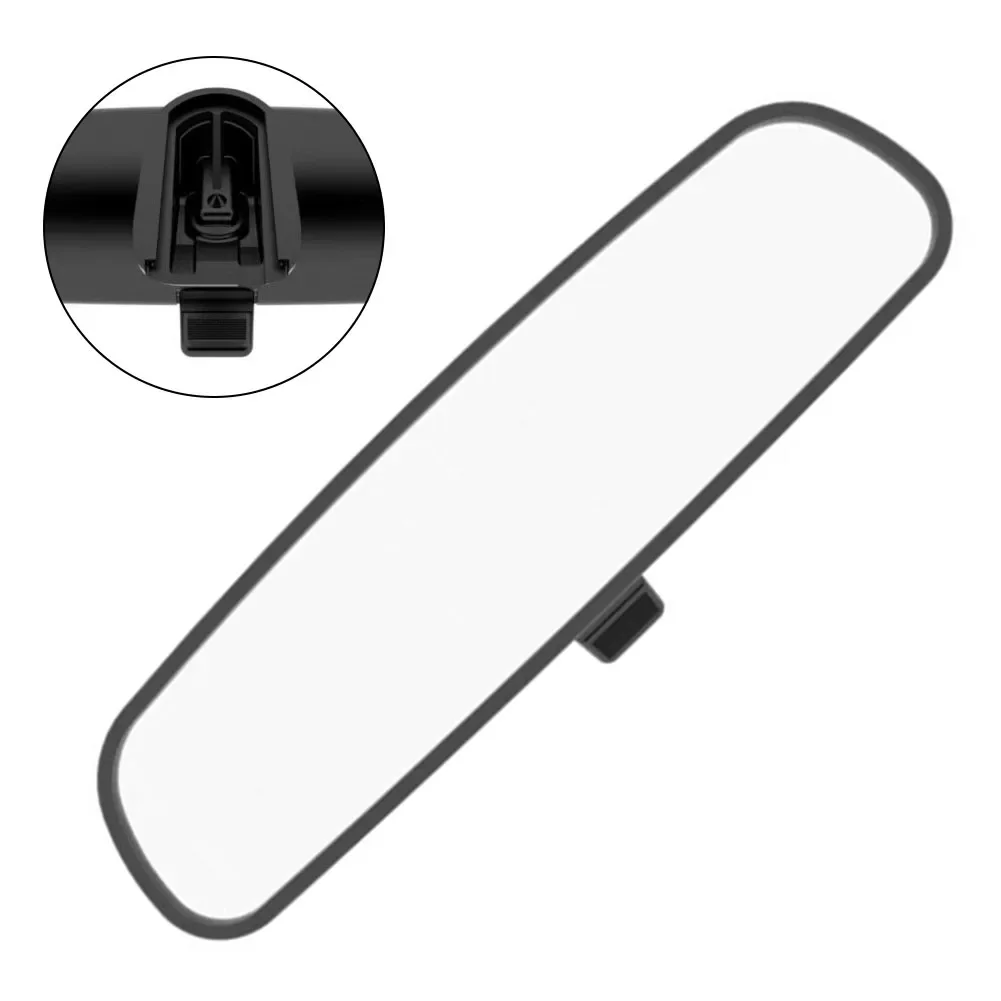 

Auto Accessories As Shown Rear View Mirror Black Color Easy Installation Plastic And Glass Practical Materials
