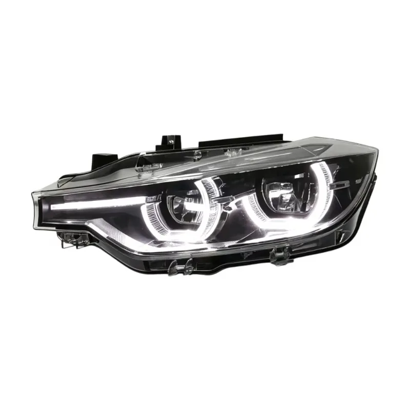 HEADLIGHT ASSEMBLY, UPGRADED EUROPEAN TYPE LED HEADLIGHT for BMW 3 SERIES F30 2013-2015,yellow-white light switchable
