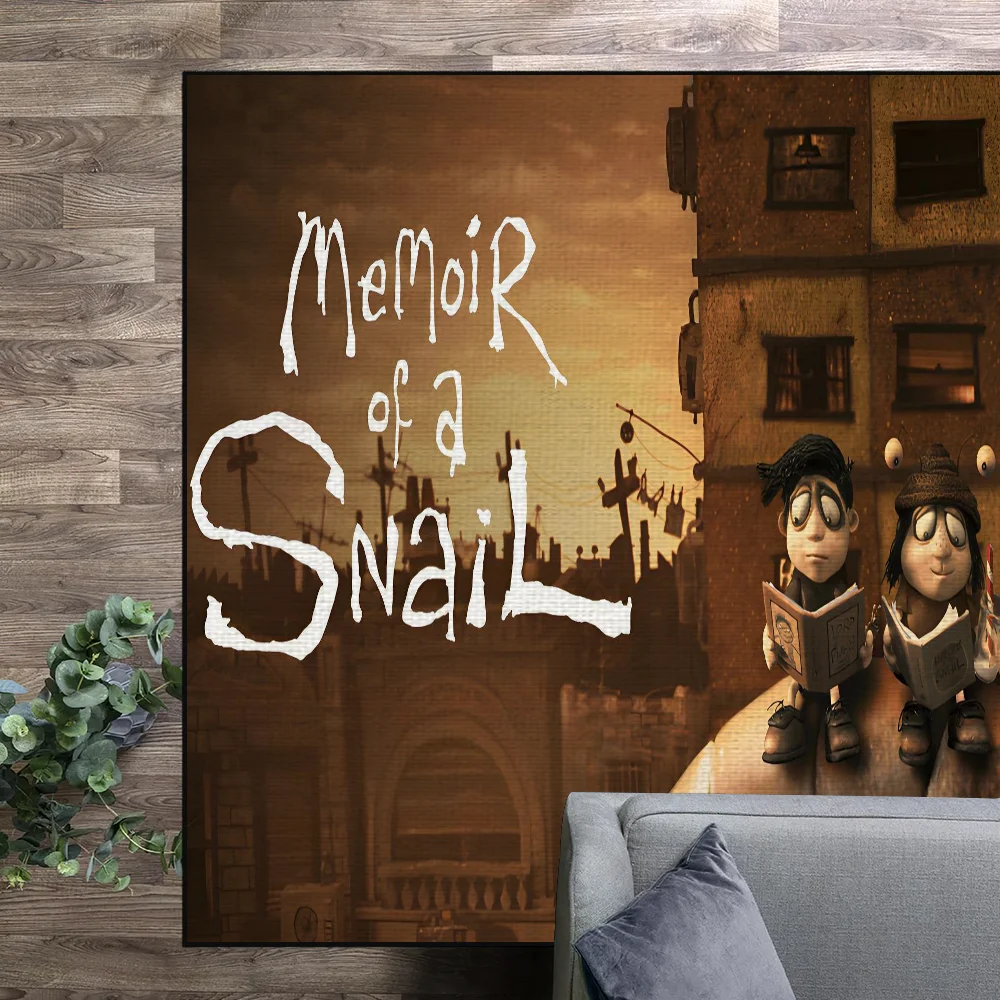 أنيمي مضحك مذكرات الحلزون السرير المطبخ حمام المعيشة المنزل منزل غرفة نوم الكلمة حصيرة ممسحة كبيرة السجاد البساط الديكور #2