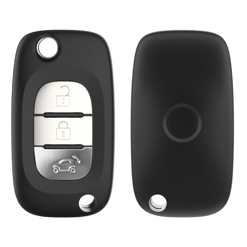 BEST KEY New Flip Remote Car Key Shell Case Cover For Benz Smart Fortwo 453 Forfour 2015 2016 2017 With 3 Buttons Fob