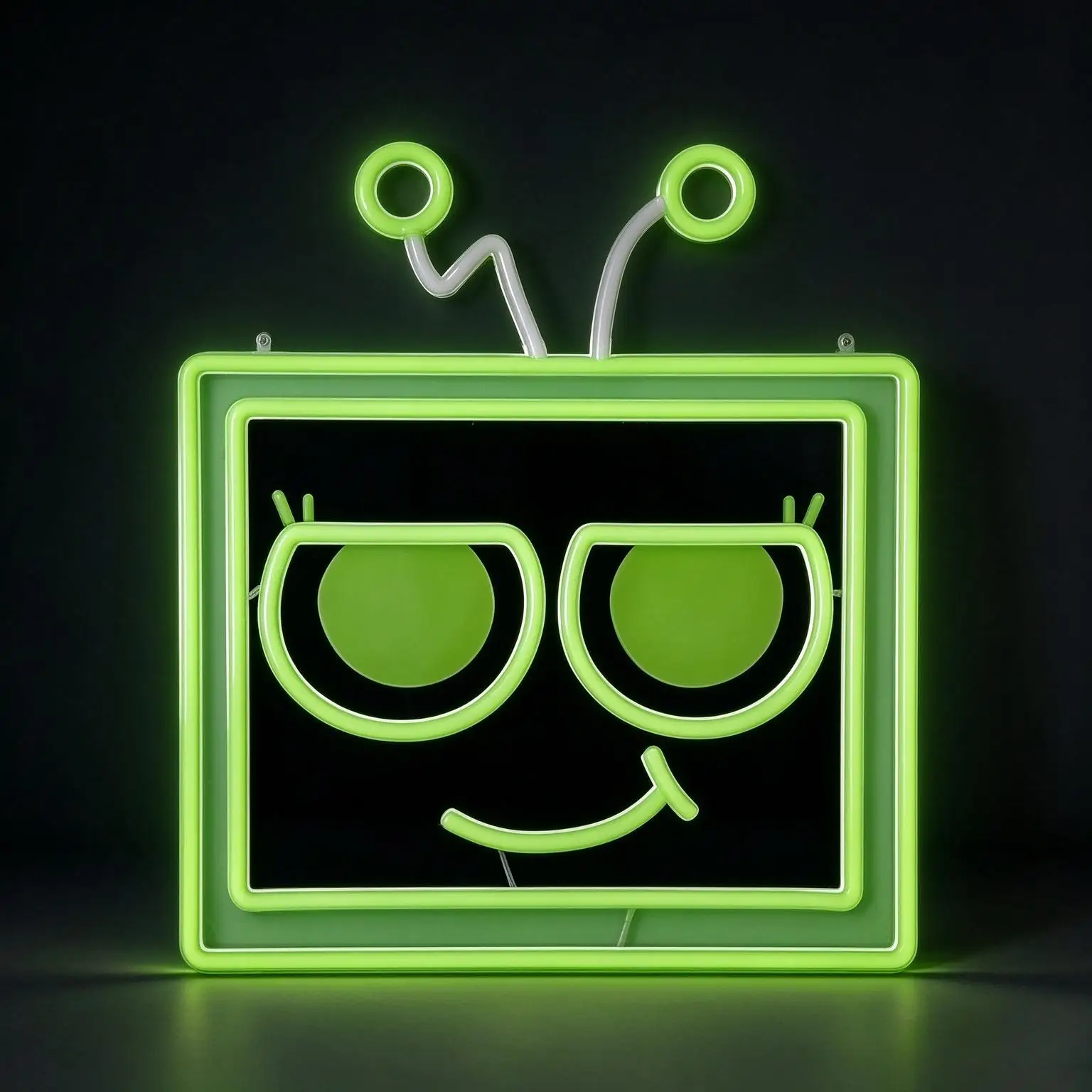 Robot Tv Neon Sign USB Dimmable LED Lights For Game Room Kids Bedroom Home Bar Birthday Party Wall Display Gift Ornament