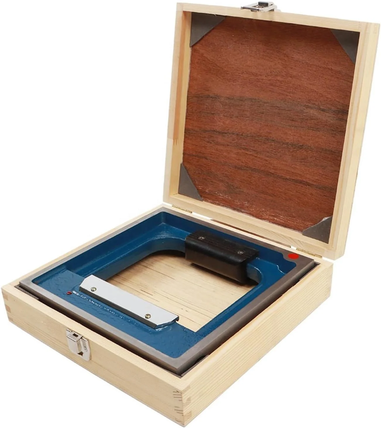 

Germany Market Reading 0.02mm 0.05mm Vernier Calipers Square Shape Level 150/200/300MM Frame Blue Level Bubble Procession Blue