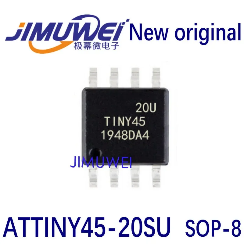 ATTINY45-20SU SOP-8 SMT 8-bit microcontroller 100%New and Original