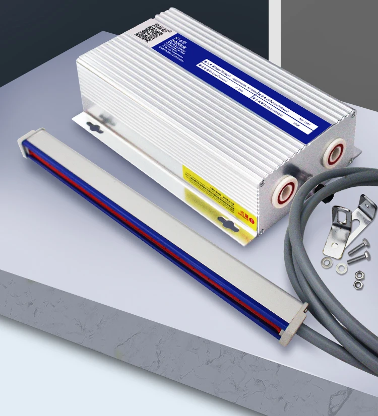 Industrial use of electrostatic eliminators