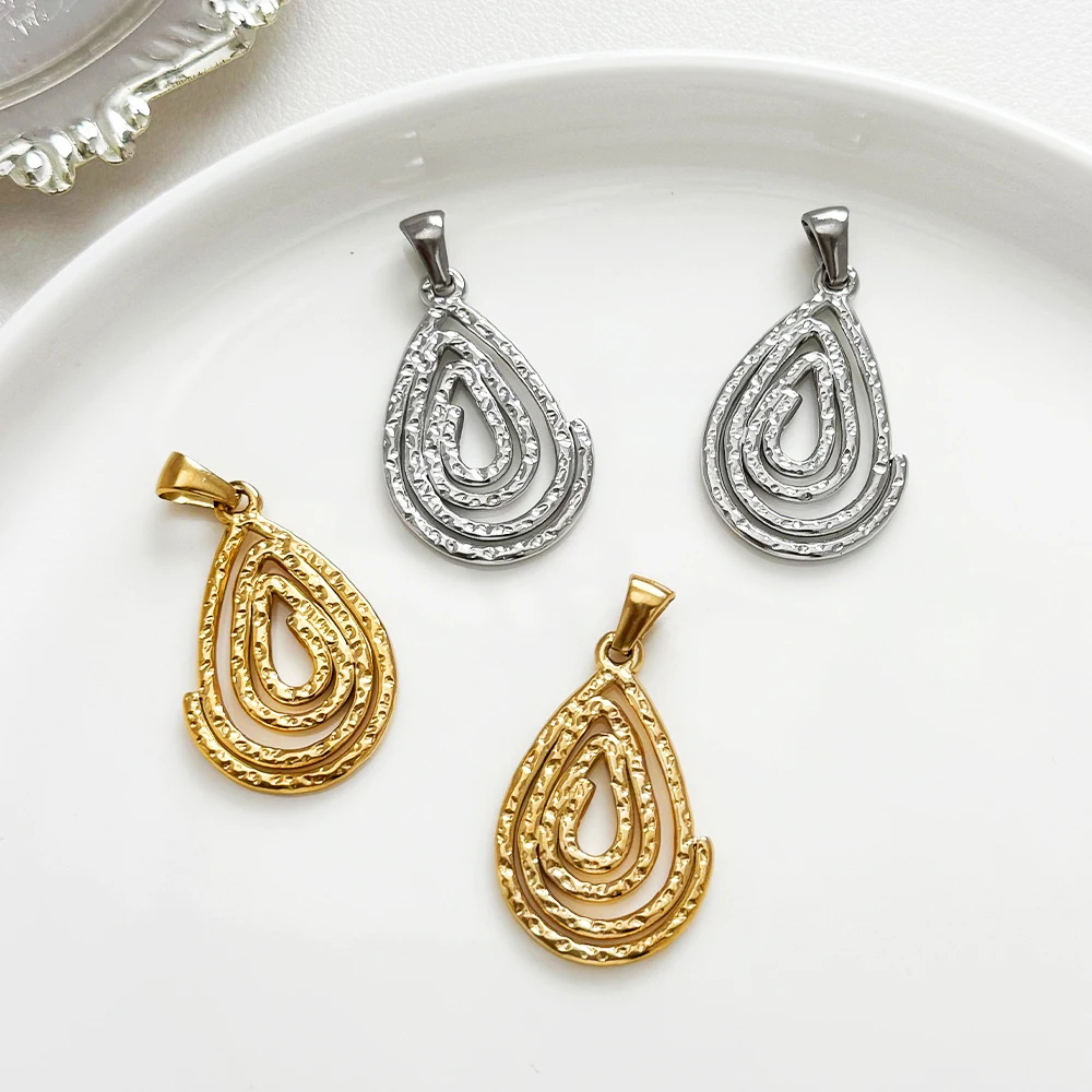 

Сердечный дизайн 50 шт. 18*33 мм подвески для серег/нержавеющая сталь/ручная работа/форма капли воды/ювелирные аксессуары «сделай сам» # 194335