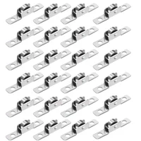 24Pcs Door Pulleys Sliding Roller Wheels for Kitchen Bathroom Cupboard Patio Sliding Track Systems Stable Mute