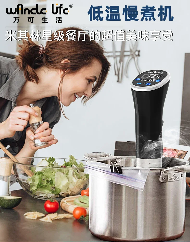 220V Wancle Sous Vide Cooker Germany Commercial Home Use Slow Cooker for Steak Pet Food AI view 4