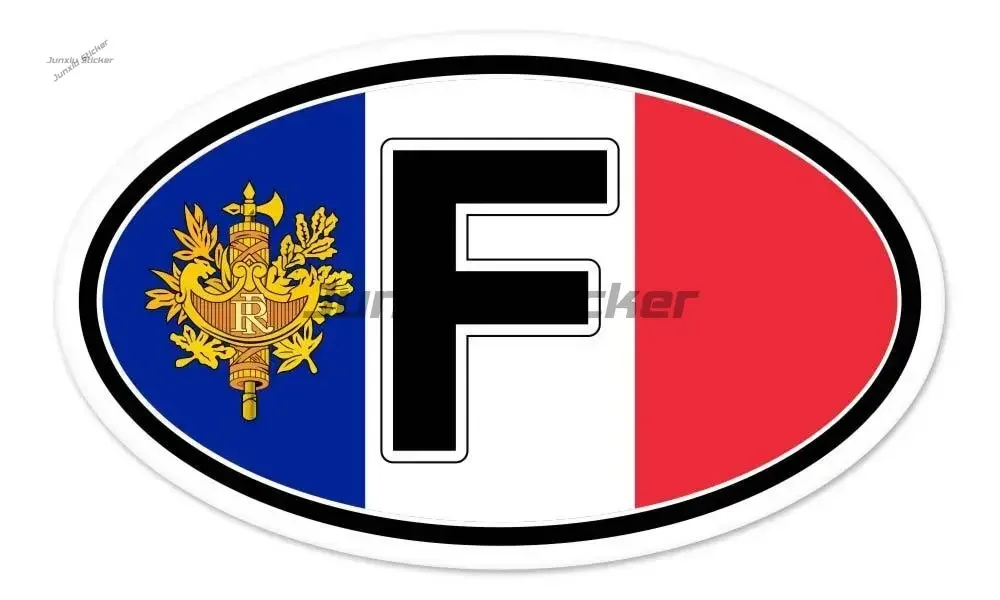 

French France National Flag Flag Map France Car Sticker Waterproof Auto Decors